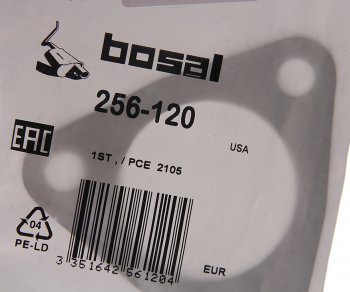 282 р. Прокладка KIA Bongo3 (06-) (2.5),Sportage (98-) трубы приемной BOSAL BOSAL 256-120  с доставкой в г. Кемерово. Увеличить фотографию 2