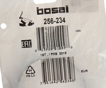 469 р. Прокладка VW Caddy,Golf,Passat AUDI SEAT (1.61.82.4) выхлопной системы BOSAL BOSAL 256-234  с доставкой в г. Кемерово. Увеличить фотографию 2