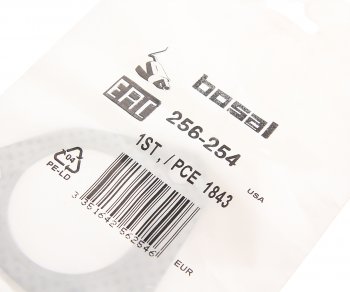 287 р. Прокладка FIAT Punto (97-) трубы приемной BOSAL BOSAL 256-254  с доставкой в г. Кемерово. Увеличить фотографию 2