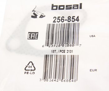 167 р. Прокладка CHEVROLET Aveo (03-08) выхлопной системы BOSAL BOSAL 256-854  с доставкой в г. Кемерово. Увеличить фотографию 2