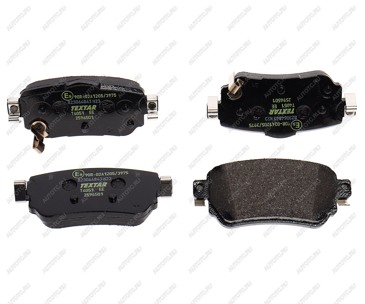 3 799 р. Колодки тормозные задние (4шт.) TEXTAR Nissan Qashqai 2 J11 дорестайлинг (2013-2019)  с доставкой в г. Кемерово