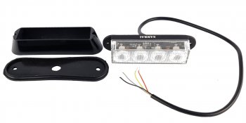 1 289 р. Фонарь импульсный 1224 (4 светодиода) 18 режимов стационарный LED LT LED TECHNOLOGY 25b-4  с доставкой в г. Кемерово. Увеличить фотографию 2
