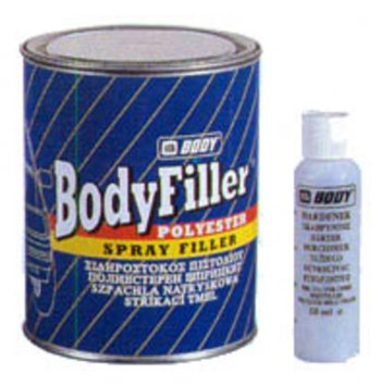 2 399 р. Шпатлевка жидкая полиэфирная с отвердителем FILLER 260 1л BODY BODY 2600300001  с доставкой в г. Кемерово. Увеличить фотографию 1