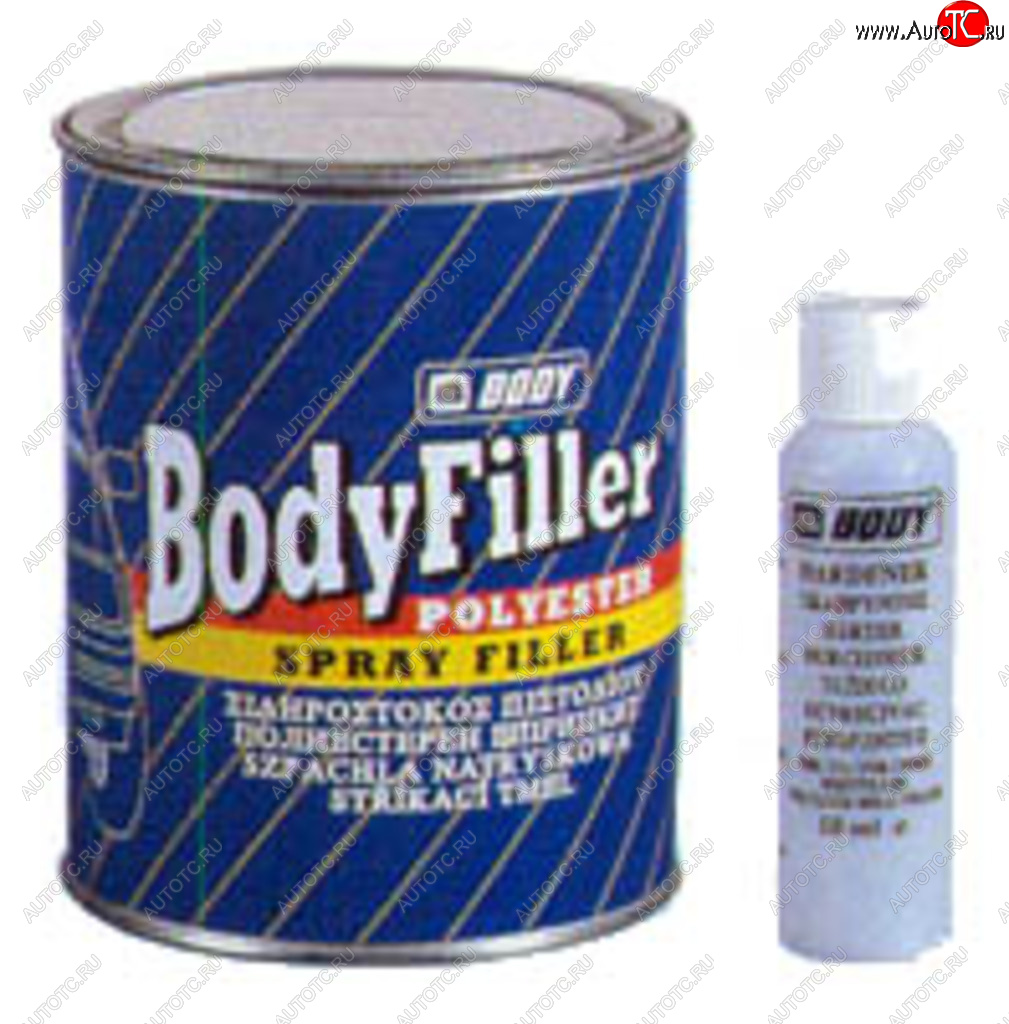 2 399 р. Шпатлевка жидкая полиэфирная с отвердителем FILLER 260 1л BODY BODY 2600300001  с доставкой в г. Кемерово
