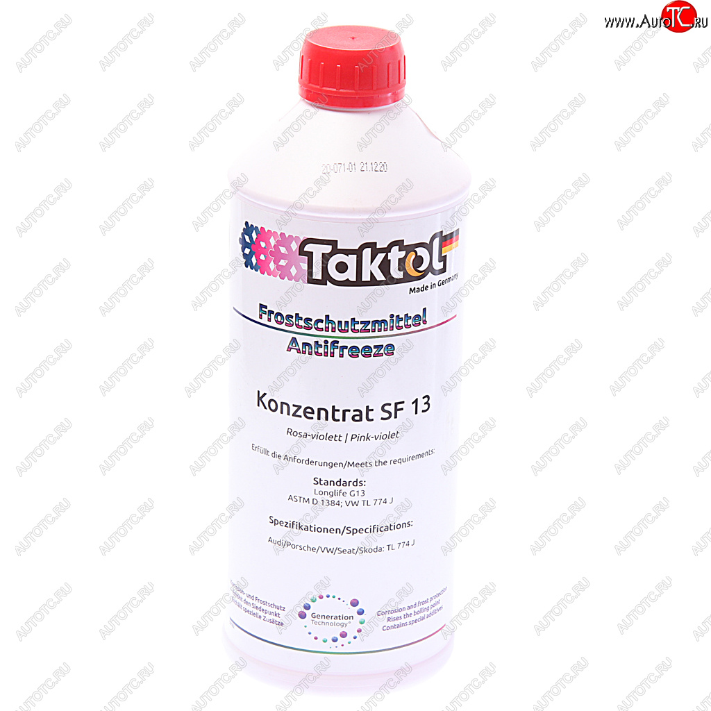 1 289 р. Антифриз фиолетовый концентрат 1.5л SF13 TAKTOL TAKTOL 26010  с доставкой в г. Кемерово