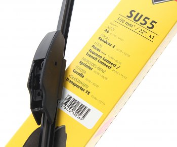 1 099 р. Щетка стеклоочистителя 550мм бескаркасная Connect Upgrade SWF SWF 262256  с доставкой в г. Кемерово. Увеличить фотографию 2