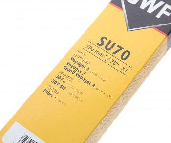 1 069 р. Щетка стеклоочистителя 700мм бескаркасная Connect Upgrade SWF SWF 262263  с доставкой в г. Кемерово. Увеличить фотографию 5