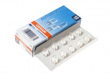 168 р. Лампа 12V W6W W2.1x9.5d OSRAM OSRAM 2886x  с доставкой в г. Кемерово. Увеличить фотографию 1