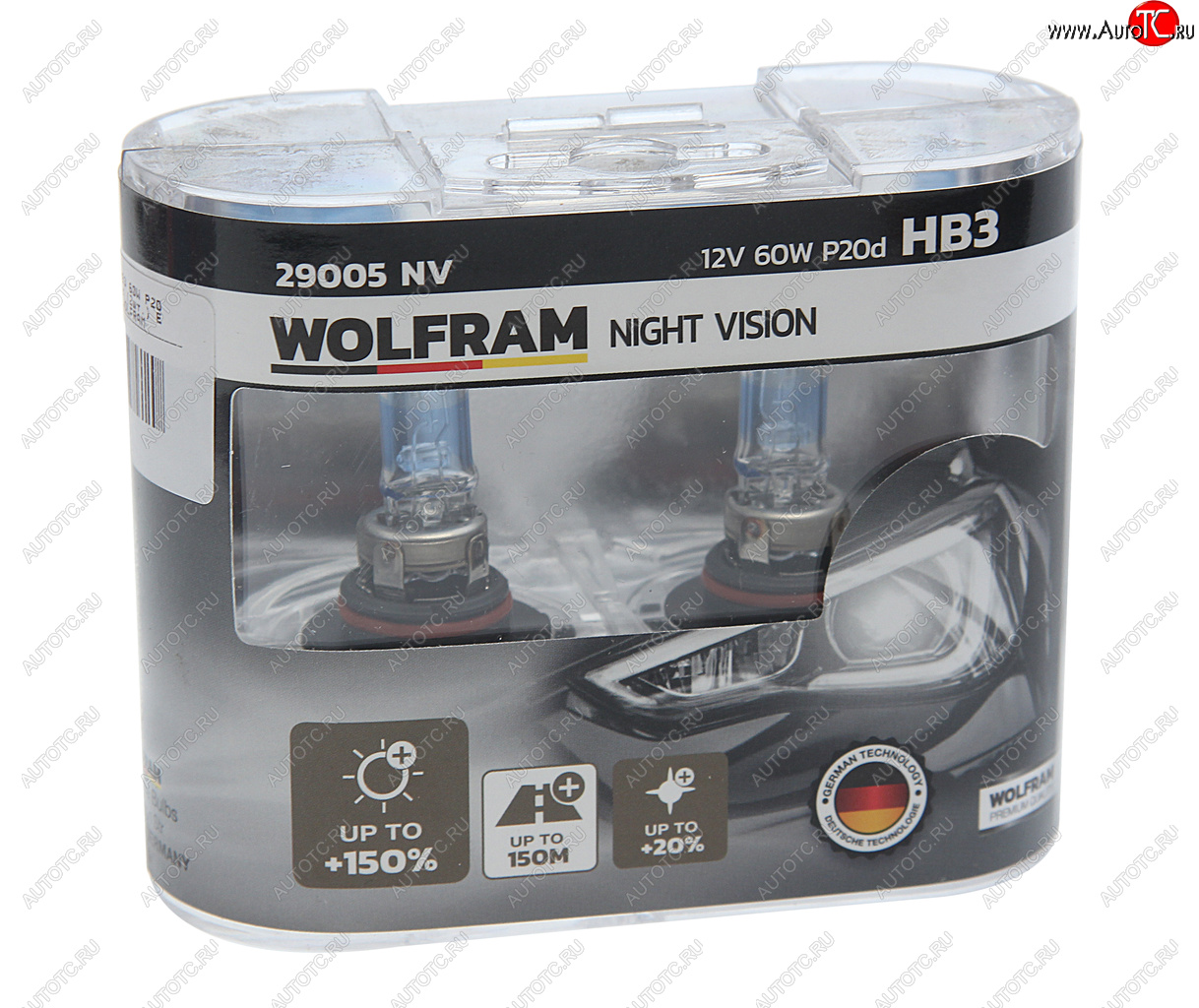 1 899 р. Лампа 12V HB3 60W P20d +150% бокс (2шт.) Extra Light WOLFRAM WOLFRAM 29005nv WOLFRAM 29005nv  с доставкой в г. Кемерово