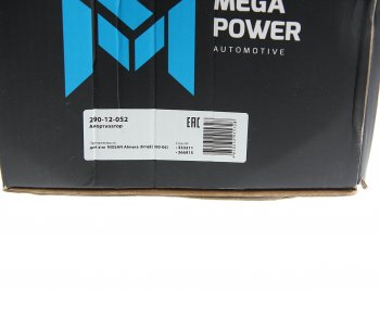 2 249 р. Амортизатор NISSAN Almera (N16E) (00-06) передний левый газовый MEGAPOWER MEGAPOWER 290-12-052  с доставкой в г. Кемерово. Увеличить фотографию 7