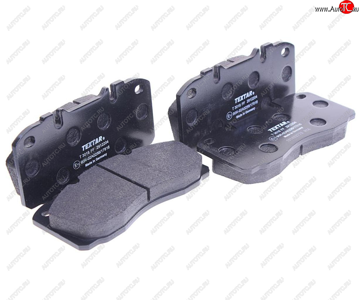 11 649 р. Колодки тормозные IVECO дисковые (175x86x22) (4шт.) TEXTAR TEXTAR 2912204  с доставкой в г. Кемерово
