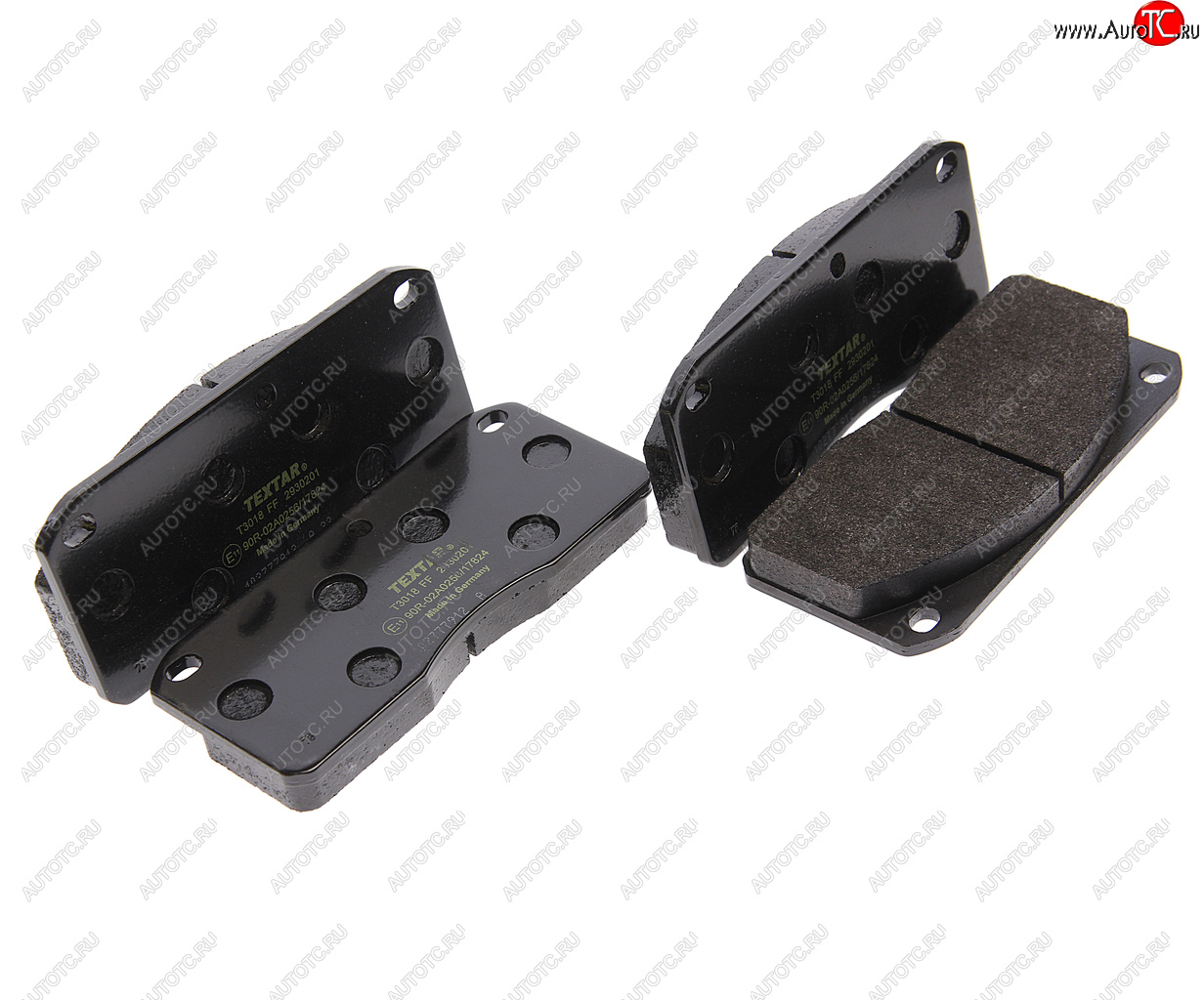 11 699 р. Колодки тормозные VOLVO FL дисковые (176x78x22) (4шт.) TEXTAR TEXTAR 2930201  с доставкой в г. Кемерово