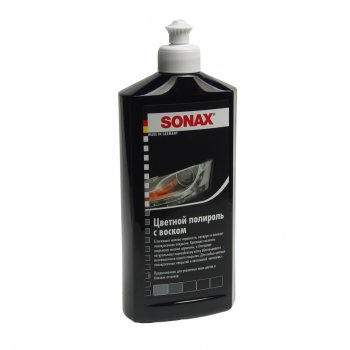 949 р. Полироль кузова черная 500мл SONAX SONAX 296100  с доставкой в г. Кемерово. Увеличить фотографию 1