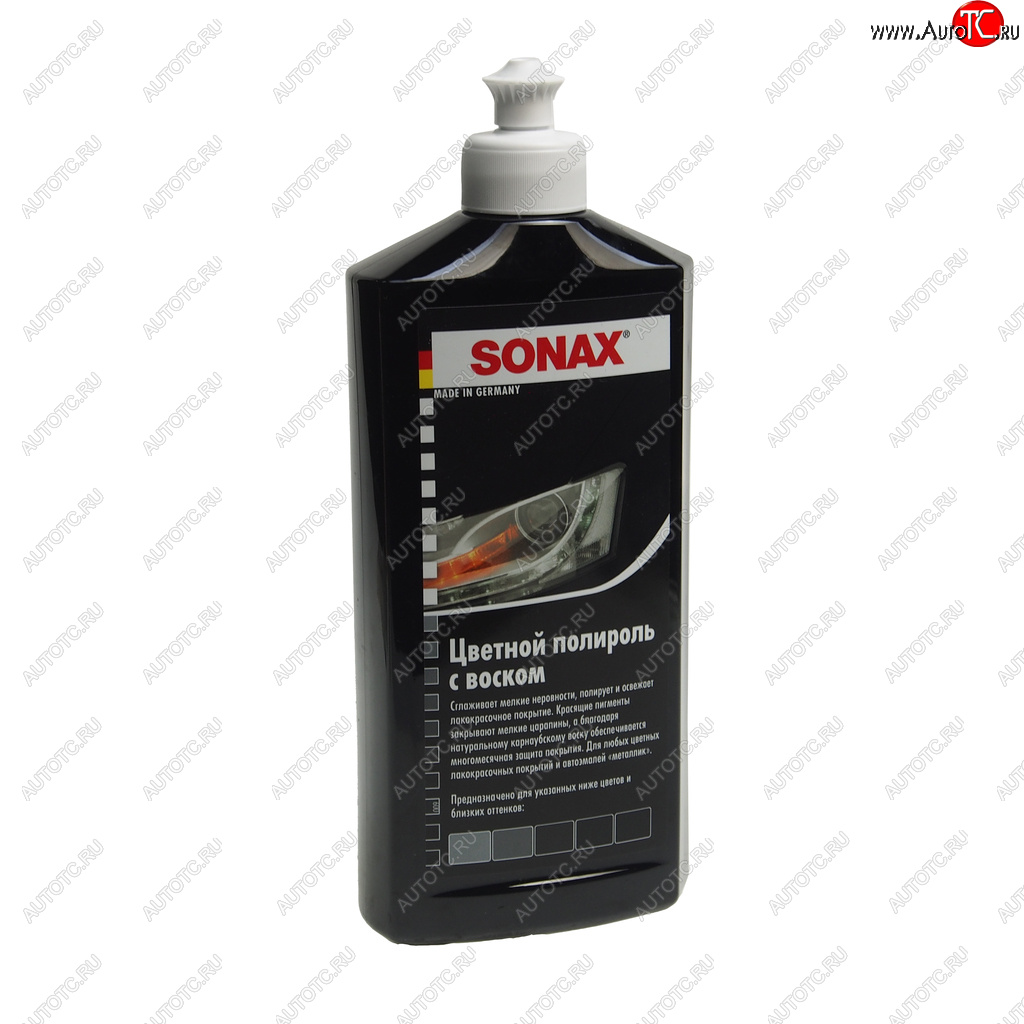 949 р. Полироль кузова черная 500мл SONAX SONAX 296100  с доставкой в г. Кемерово