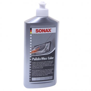 999 р. Полироль кузова серебристая 500мл SONAX SONAX 296300  с доставкой в г. Кемерово. Увеличить фотографию 1