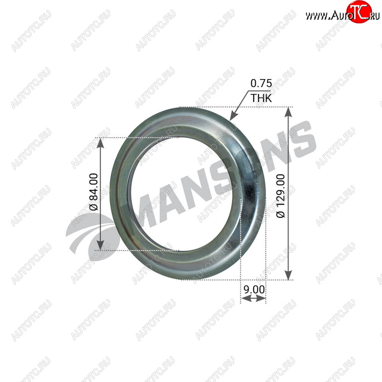 82 р. Кольцо BPW (ECO) маслоотражающее ступицы (6.5-9т) MANSONS MANSONS 300.011  с доставкой в г. Кемерово