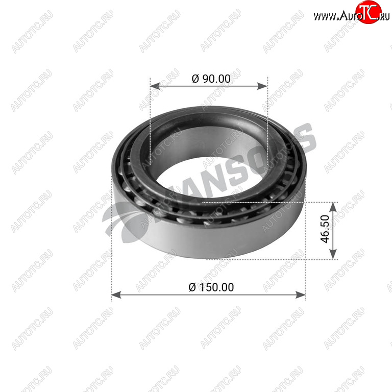 2 799 р. Подшипник ступицы BPW (90x150x45) MANSONS MANSONS 300.014  с доставкой в г. Кемерово