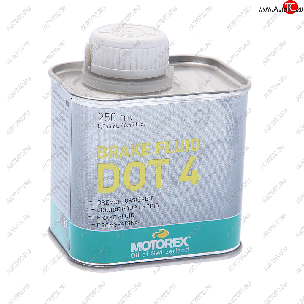 1 199 р. Жидкость тормозная DOT-4 0.25л MOTOREX MOTOREX 300280 MOTOREX 300280  с доставкой в г. Кемерово