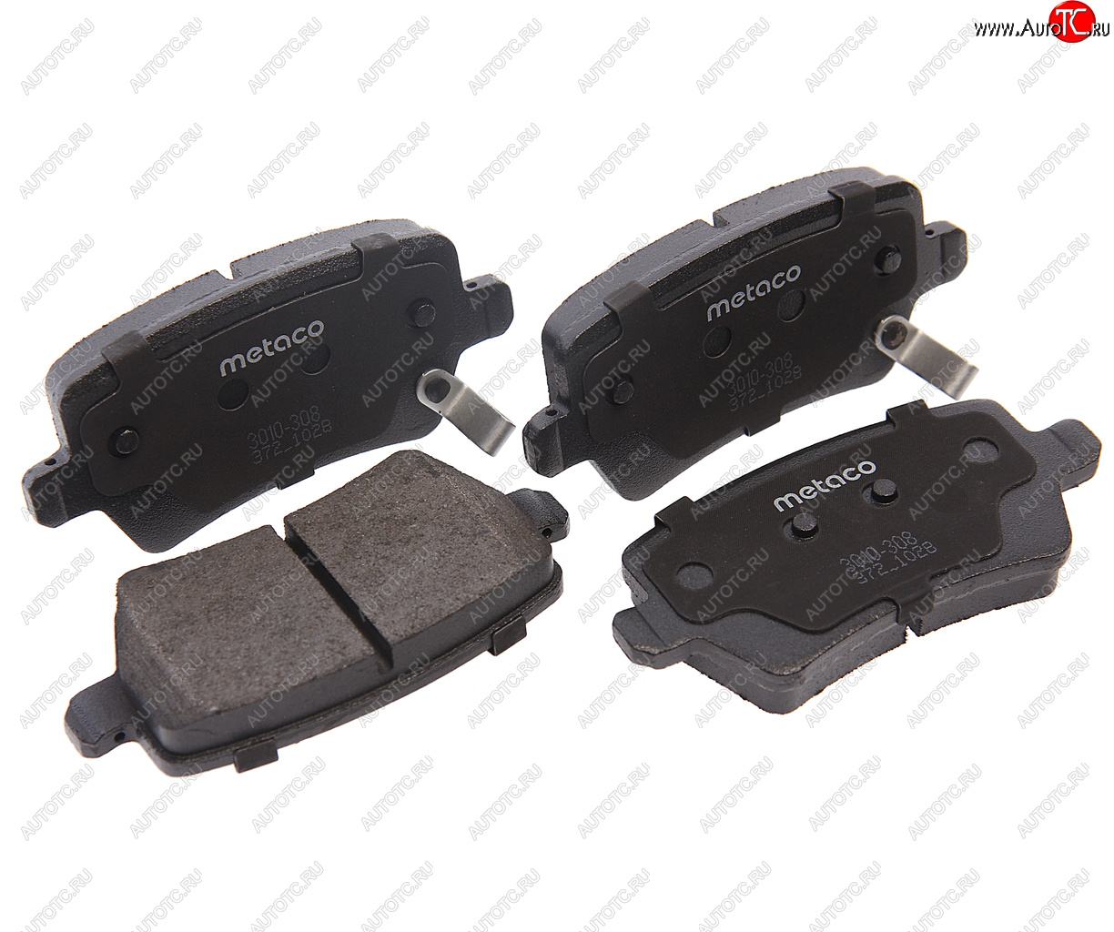 3 789 р. Колодки тормозные CHERY Tiggo (06-) задние (4шт.) EXEED TXL (19-) METACO METACO 3010-308  с доставкой в г. Кемерово