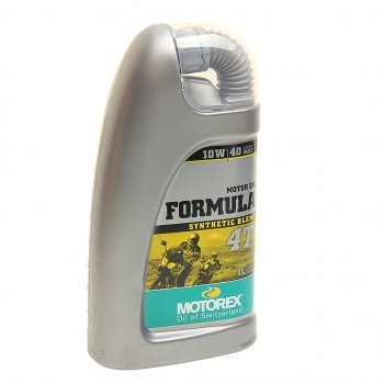 2 079 р. Масло моторное для 4-х тактных двигателей Formula 4T 10W40 синт.1л MOTOREX MOTOREX 301602 MOTOREX 301602  с доставкой в г. Кемерово. Увеличить фотографию 1