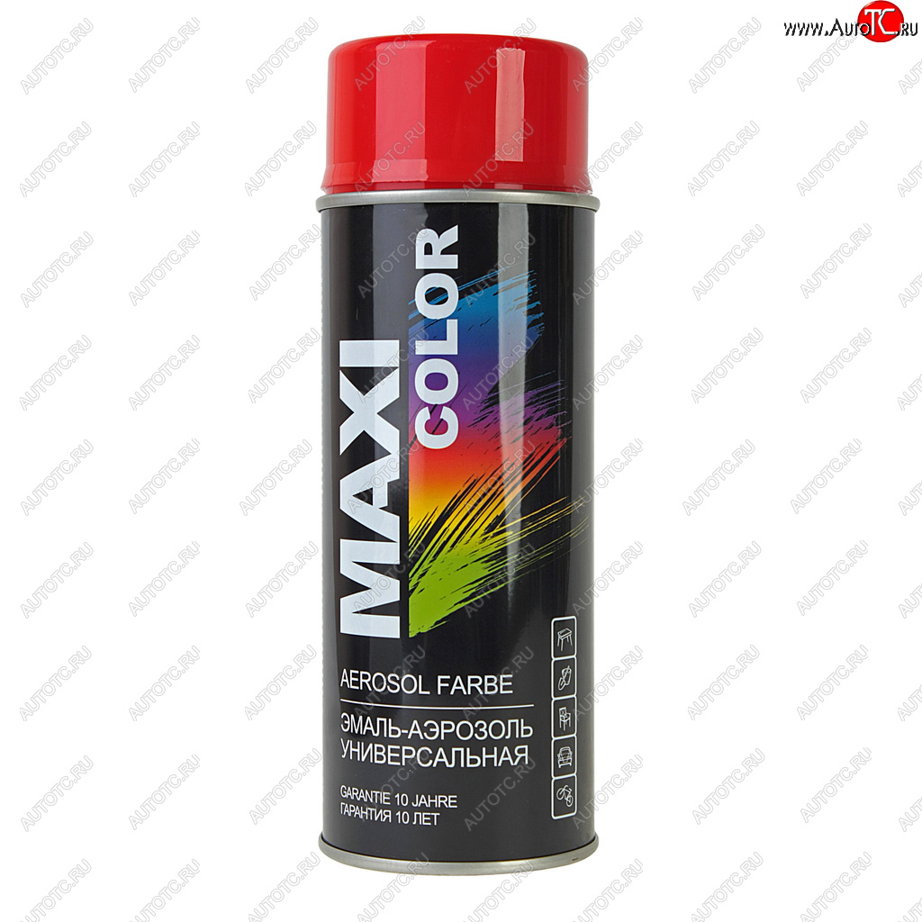 419 р. Краска красная аэрозоль 400мл MAXI COLOR MAXI COLOR 3020mx  с доставкой в г. Кемерово