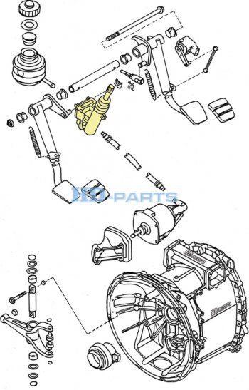 6 749 р. Цилиндр сцепления главный SCANIA P,R,T series HD-PARTS HD-PARTS 304010  с доставкой в г. Кемерово. Увеличить фотографию 5
