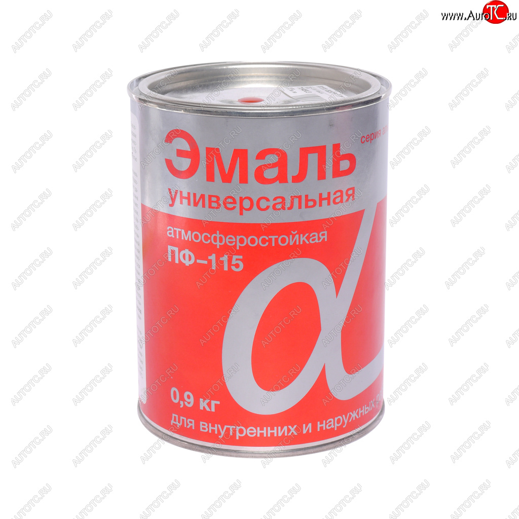 272 р. Краска красная 900г ПФ-115 АЛЬФА АЛЬФА 3051  с доставкой в г. Кемерово