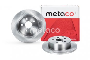 2 649 р. Диск тормозной VW Golf 5,6 AUDI A3 SKODA Octavia (1Z,5E),Yeti задний (1шт.) METACO METACO 3060-479  с доставкой в г. Кемерово. Увеличить фотографию 1