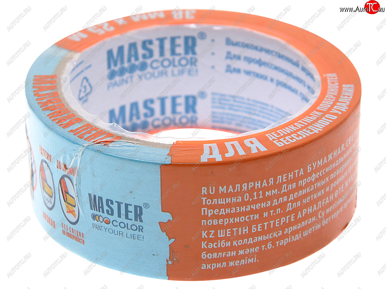 339 р. Скотч малярный 38ммх25м для деликатных поверхностей MASTER COLOR MASTER COLOR 30-6133 MASTER COLOR 30-6133  с доставкой в г. Кемерово