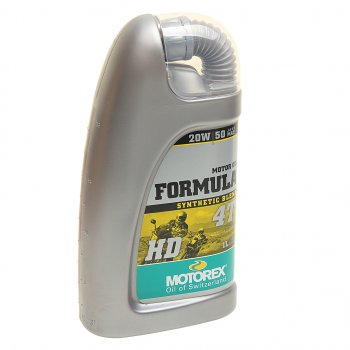 2 099 р. Масло моторное для 4-х тактных двигателей Formula 4T JASO MA 20W50 синт.1л MOTOREX MOTOREX 306222  с доставкой в г. Кемерово. Увеличить фотографию 1