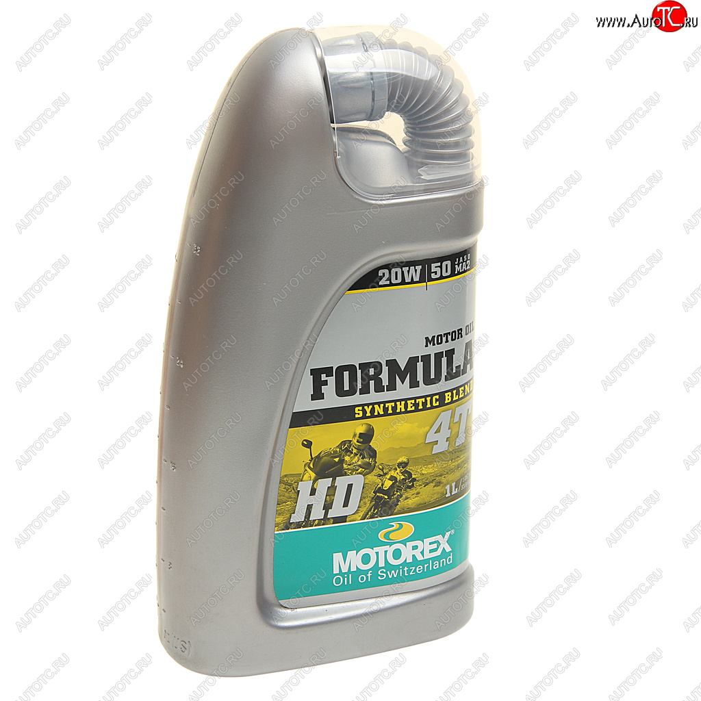 2 099 р. Масло моторное для 4-х тактных двигателей Formula 4T JASO MA 20W50 синт.1л MOTOREX MOTOREX 306222  с доставкой в г. Кемерово
