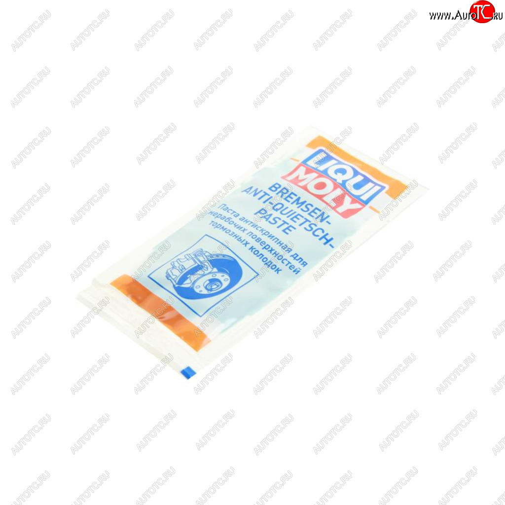 181 р. Смазка для тормозной системы АНТИСКРИП 10г LIQUI MOLY LIQUI MOLY 3078  с доставкой в г. Кемерово