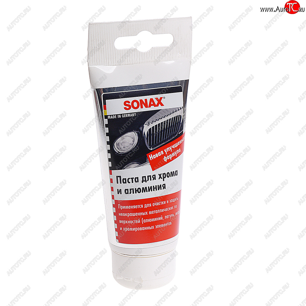 389 р. Очиститель хромированных частей кузова 75мл SONAX SONAX 308000  с доставкой в г. Кемерово