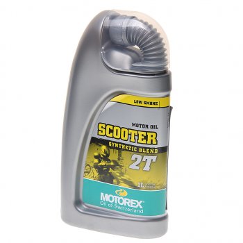2 099 р. Масло моторное для 2-х тактных двигателей SCOOTER 2T псинт.1л MOTOREX MOTOREX 308263  с доставкой в г. Кемерово. Увеличить фотографию 1