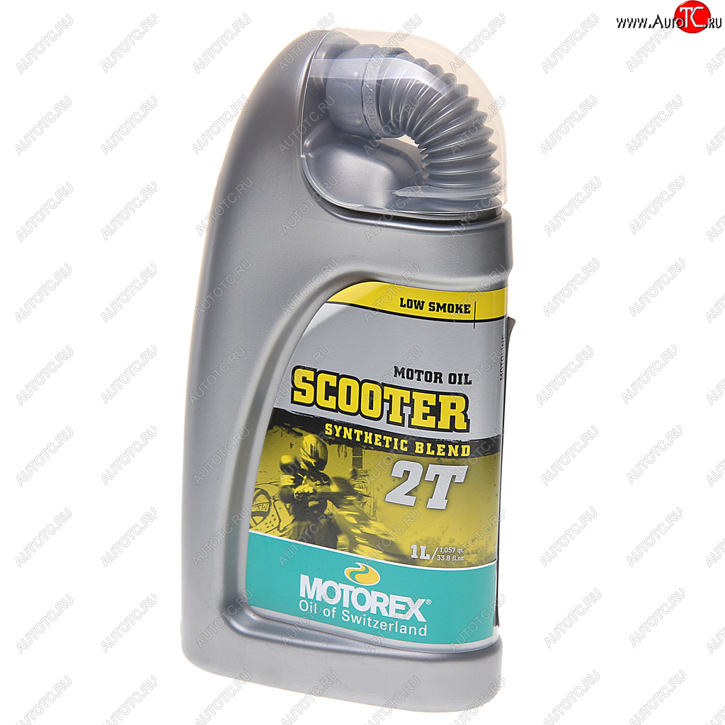 2 099 р. Масло моторное для 2-х тактных двигателей SCOOTER 2T псинт.1л MOTOREX MOTOREX 308263  с доставкой в г. Кемерово