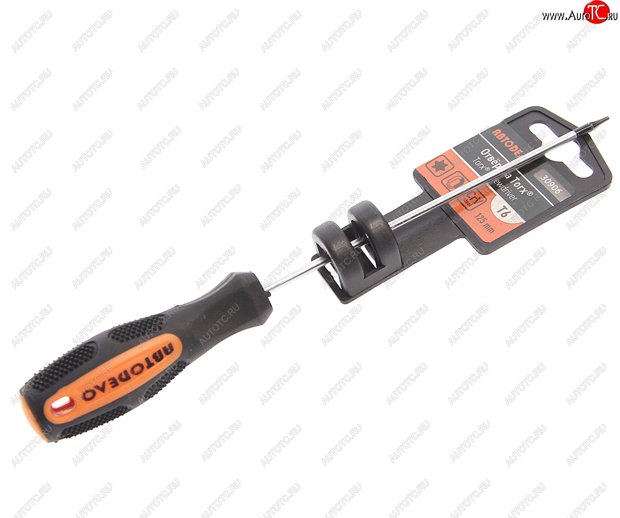94 р. Отвертка TORX T6х125мм магнитная АВТОДЕЛО АВТОДЕЛО 30906  с доставкой в г. Кемерово