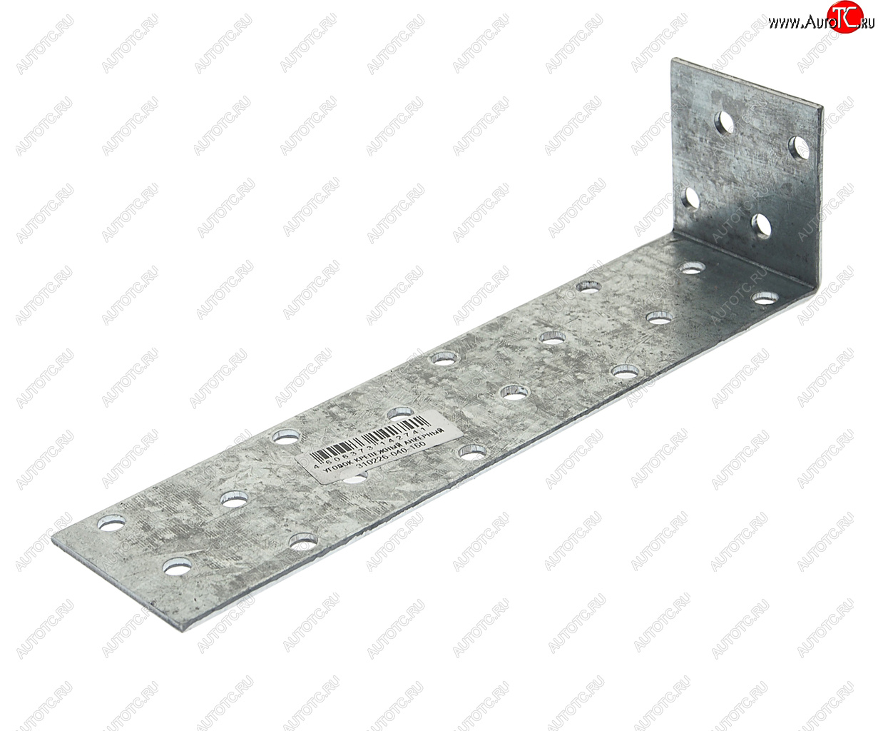 35 р. Уголок крепежный 40x160x60мм анкерный ЗУБР ЗУБР 310226-040-160  с доставкой в г. Кемерово