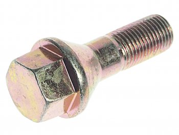 87 р. Болт колеса М12х1.25х28 ГАЗ-3110 конус под ключ 17мм NO NAME 3110-3101040 не использовать  с доставкой в г. Кемерово. Увеличить фотографию 1