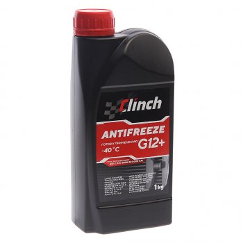 299 р. Антифриз красный -40C 1л G12+ CLINCH CLINCH 311241r  с доставкой в г. Кемерово. Увеличить фотографию 1