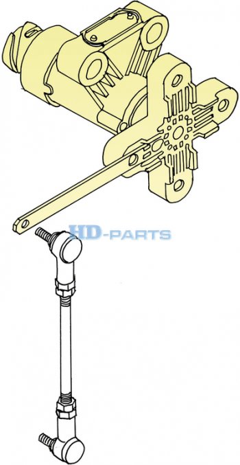 3 499 р. Датчик КАМАЗ-5490 MAN TGA,TGS MERCEDES Actros,Atego уровня пневмоподвески (ECAS) HD-PARTS HD-PARTS 312072  с доставкой в г. Кемерово. Увеличить фотографию 4