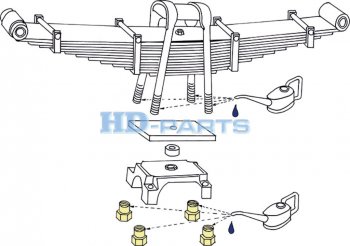 282 р. Гайка SCANIA стремянки (M22x2,5) HD-PARTS HD-PARTS 312191  с доставкой в г. Кемерово. Увеличить фотографию 3