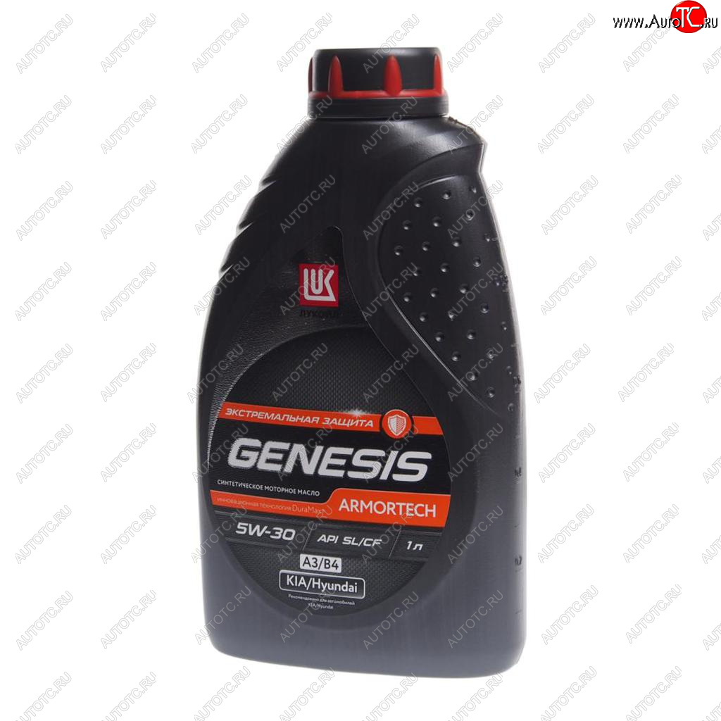 859 р. Масло моторное GENESIS ARMORTECH HK A3B3B4SLCF 5W30 синт.1л ЛУКОЙЛ LUKOIL 3149286  с доставкой в г. Кемерово