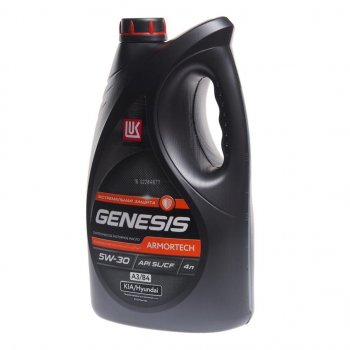 2 769 р. Масло моторное GENESIS ARMORTECH HK A3B3B4SLCF 5W30 синт.4л ЛУКОЙЛ LUKOIL 3149287  с доставкой в г. Кемерово. Увеличить фотографию 1