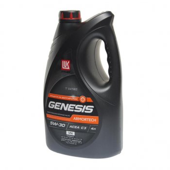 3 999 р. Масло моторное GENESIS ARMORTECH GC С3SNCF 5W30 синт.4л ЛУКОЙЛ LUKOIL 3149300  с доставкой в г. Кемерово. Увеличить фотографию 1