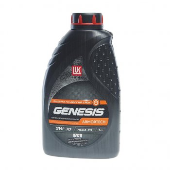 1 299 р. Масло моторное GENESIS ARMORTECH GC С3SNCF 5W30 синт.1л ЛУКОЙЛ LUKOIL 3149368  с доставкой в г. Кемерово. Увеличить фотографию 1