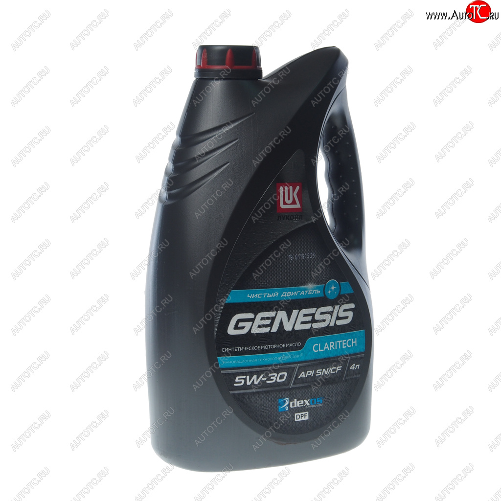 2 869 р. Масло дизельное GENESIS ARMORTECH DIESEL С2С3SNCF 5W30 синт.4л ЛУКОЙЛ LUKOIL 3149855  с доставкой в г. Кемерово