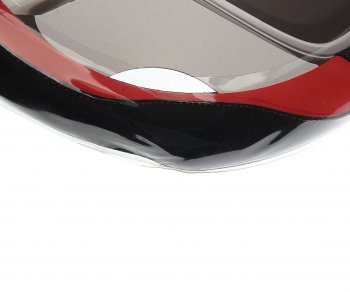 1 039 р. Оплетка руля (M) 37-39см черно-красная экокожа-замша Tag CARFASHION CARFASHION 31607  с доставкой в г. Кемерово. Увеличить фотографию 2