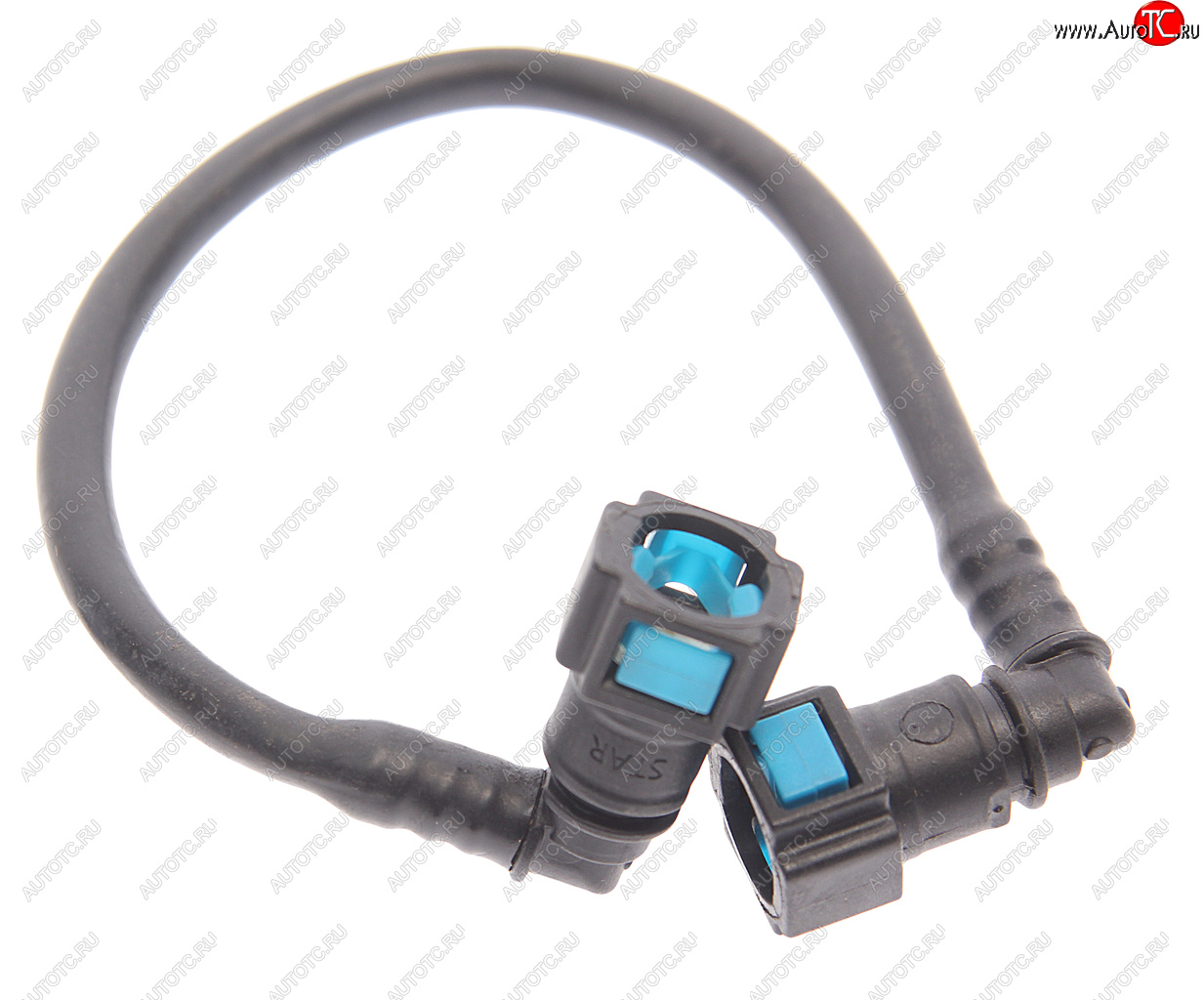 1 069 р. Трубка топливная JCB пластиковая (насос-фильтр с БРС) ARIES ARIES 32007059  с доставкой в г. Кемерово
