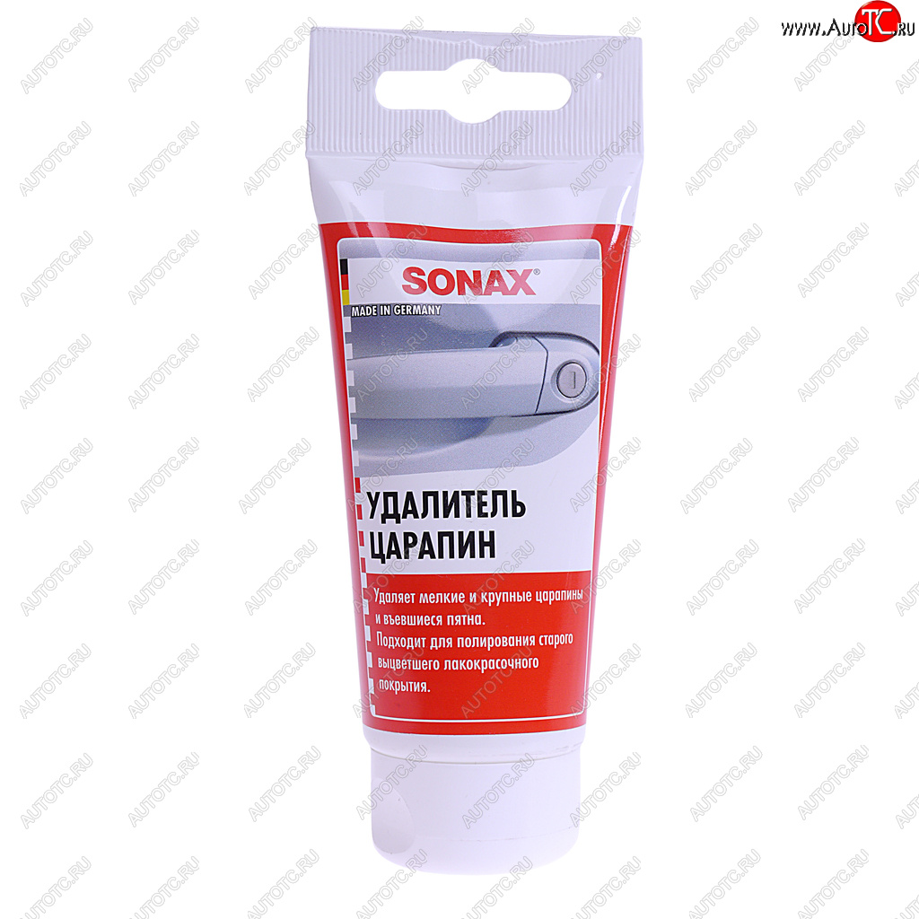 449 р. Полироль кузова для удаления мелких царапин АНТИЦАРАПИН 75мл SONAX SONAX 320100  с доставкой в г. Кемерово