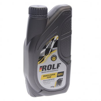 519 р. Жидкость тормозная Brake&Clutch Fluid DOT-4 910г ROLF ROLF 322205  с доставкой в г. Кемерово. Увеличить фотографию 1